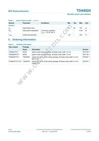TDA8024T-T Datasheet Page 3