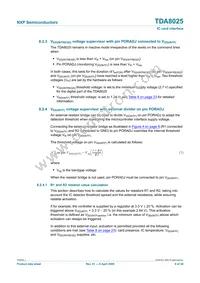 TDA8025HN/C1 Datasheet Page 9