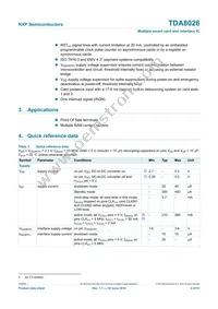 TDA8026ET/C3E Datasheet Page 2