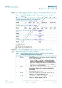 TDA8026ET/C3E Datasheet Page 22