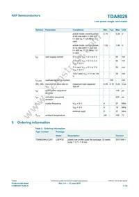 TDA8029HL/C206 Datasheet Page 3