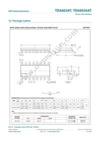 TDA8034AT/C1 Datasheet Page 21