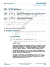 TDA8034HN/C2QL Datasheet Page 6