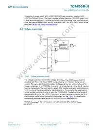 TDA8034HN/C2QL Datasheet Page 7