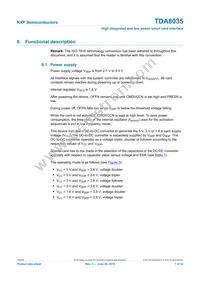 TDA8035HN/C2/S1QL Datasheet Page 7