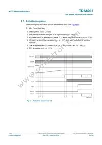 TDA8037T/C1J Datasheet Page 9