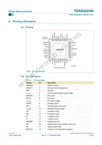 TDA8262HN/C1 Datasheet Page 5