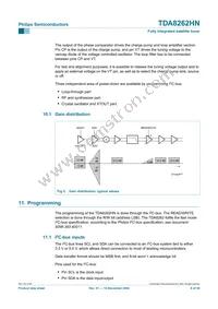 TDA8262HN/C1 Datasheet Page 8