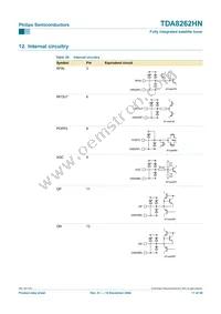 TDA8262HN/C1 Datasheet Page 17