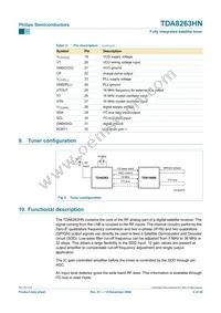 TDA8263HN/C1 Datasheet Page 6