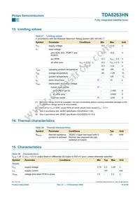 TDA8263HN/C1 Datasheet Page 19