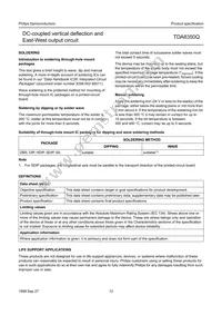 TDA8350Q/N6 Datasheet Page 12