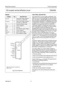 TDA8356/N6 Datasheet Page 4