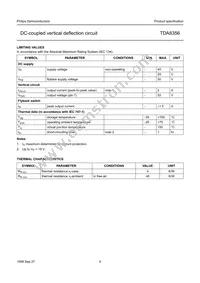 TDA8356/N6 Datasheet Page 5