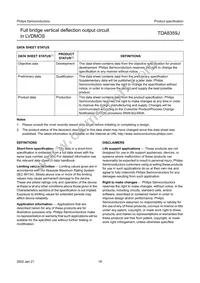 TDA8359J/N2 Datasheet Page 16