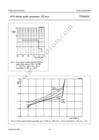 TDA8424/V7 Datasheet Page 14