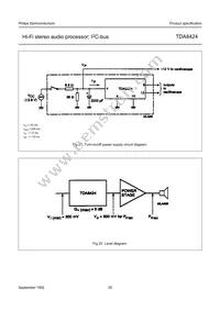 TDA8424/V7 Datasheet Page 20