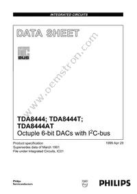 TDA8444T/N4 Datasheet Cover