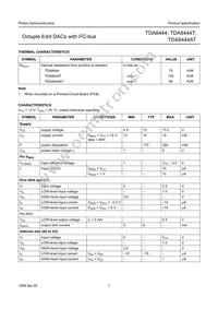 TDA8444T/N4 Datasheet Page 7