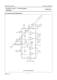 TDA8510J/N2 Datasheet Page 11