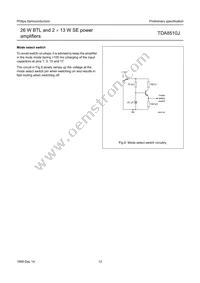 TDA8510J/N2 Datasheet Page 12