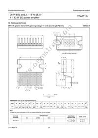 TDA8512J/N1 Datasheet Page 20