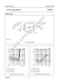 TDA8541T/N1 Datasheet Page 10