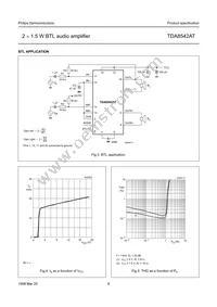 TDA8542AT/N1 Datasheet Page 9