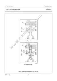 TDA8543T/N1 Datasheet Page 13