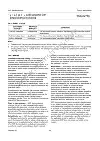 TDA8547TSN1/02 Datasheet Page 19