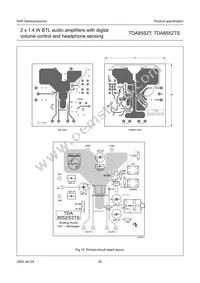 TDA8552T/N1 Datasheet Page 20