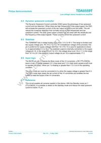 TDA8559T/N1 Datasheet Page 6