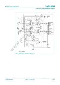 TDA8559T/N1 Datasheet Page 21