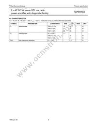 TDA8560Q/N1C Datasheet Page 9