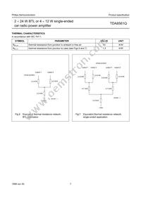 TDA8561Q/N3C Datasheet Page 7