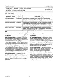 TDA8563AQ/N2C Datasheet Page 17