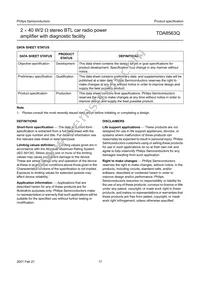 TDA8563Q/N2 Datasheet Page 17