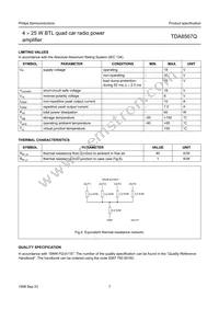 TDA8567Q/N3S Datasheet Page 7