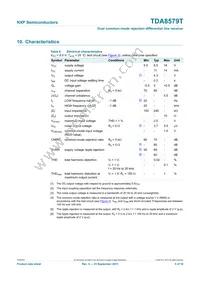 TDA8579T/N1 Datasheet Page 5