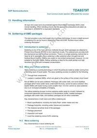 TDA8579T/N1 Datasheet Page 11