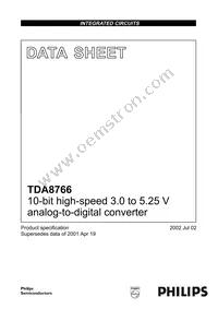 TDA8766G/C1 Datasheet Cover