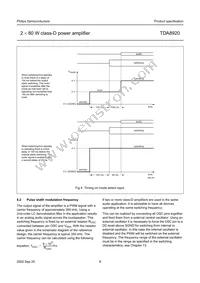 TDA8920TH/N1 Datasheet Page 8