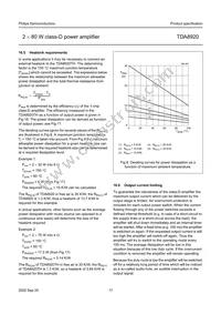 TDA8920TH/N1 Datasheet Page 17
