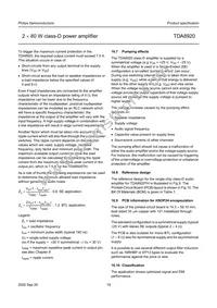 TDA8920TH/N1 Datasheet Page 18