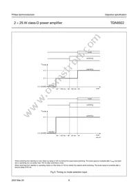 TDA8922TH/N1 Datasheet Page 8