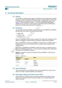 TDA8931T/N1 Datasheet Page 5