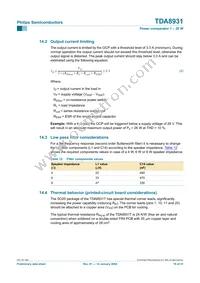 TDA8931T/N1 Datasheet Page 18