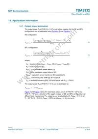 TDA8932T/N1 Datasheet Page 23