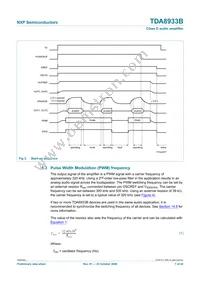 TDA8933BTW/N2 Datasheet Page 7