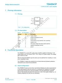 TDA8941P/N1 Datasheet Page 3